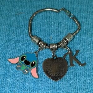 Kids Stitch Charm Bracelet